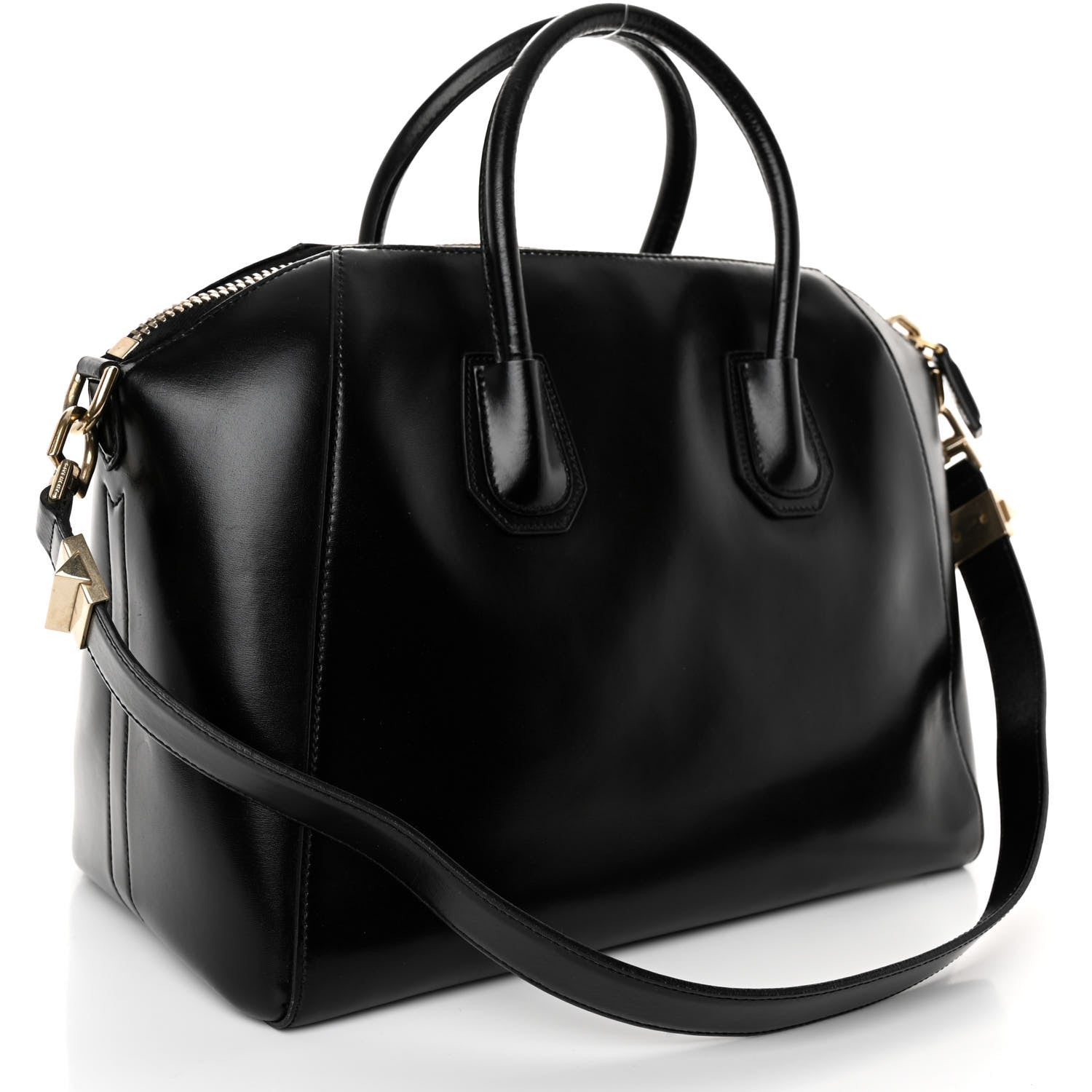 Givenchy Shiny Lord Calfskin Medium Antigona Black 3 of 12