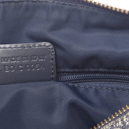 Christian Dior Denim Monogram Boston Navy 7 of 13