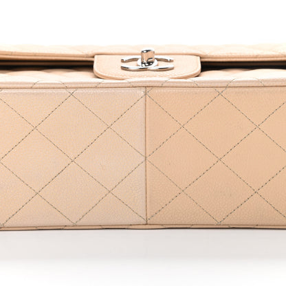 Chanel Caviar Quilted Jumbo Double Flap Beige Clair 14 of 15