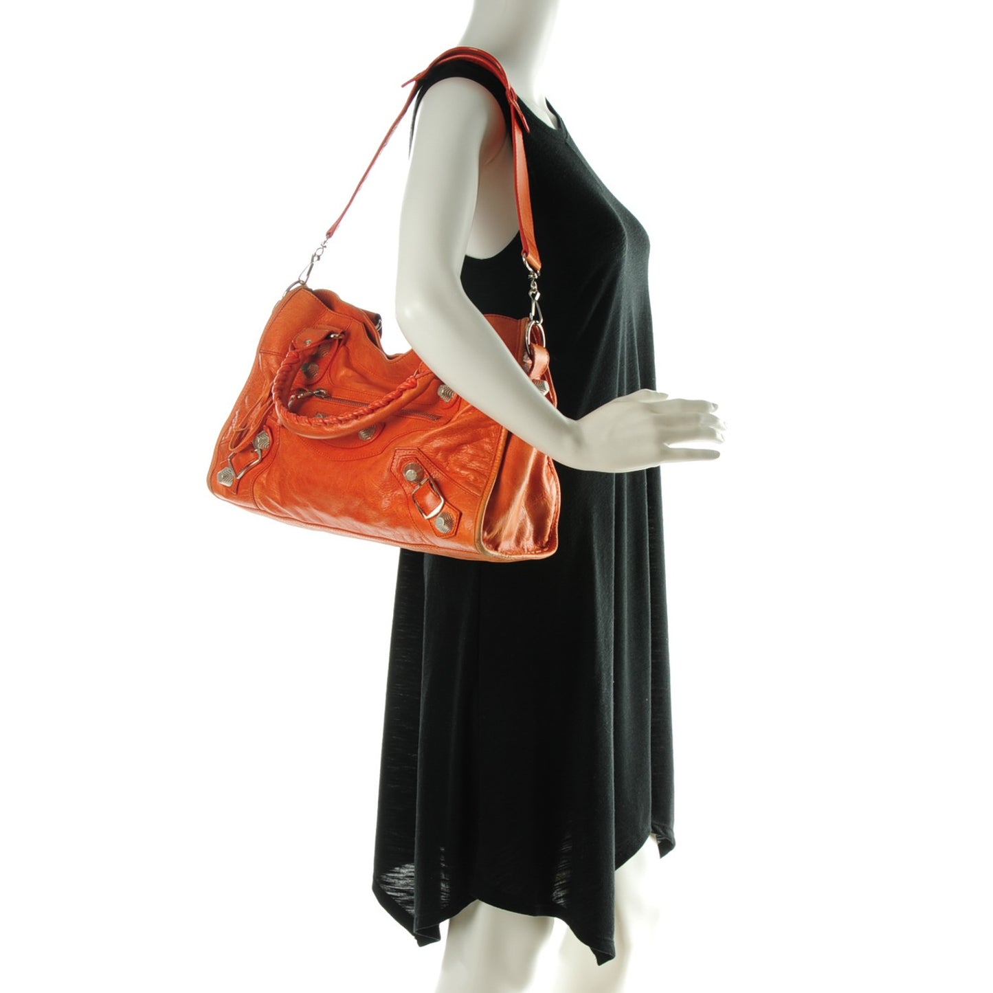 Agneau Giant 21 Silver Hardware City Mandarine