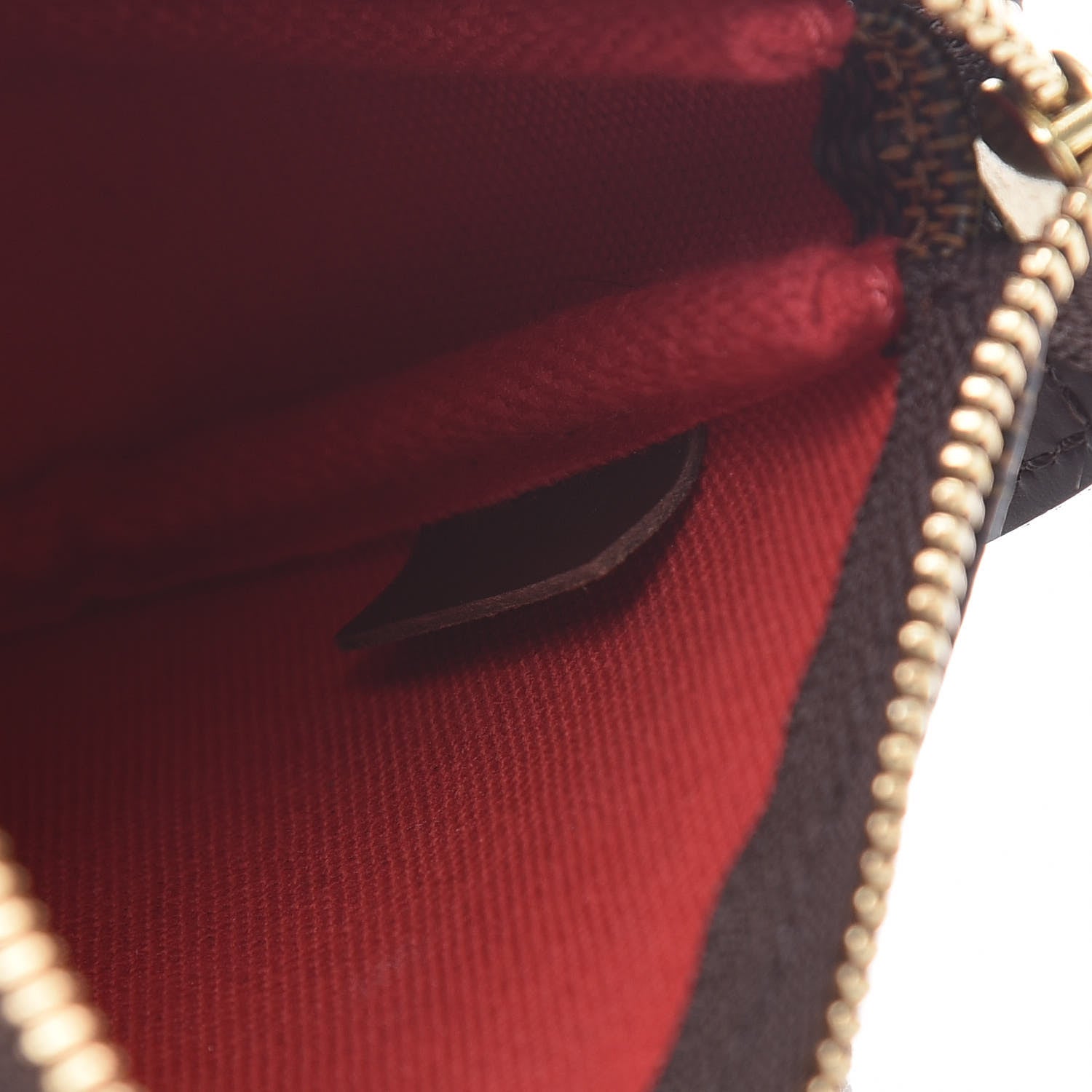 Louis Vuitton Damier Ebene Mini Pochette Accessories 7 of 9