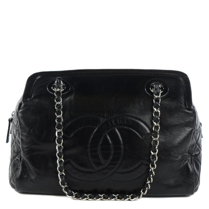 Chanel Lambskin Timeless CC Tote Black 1 of 7
