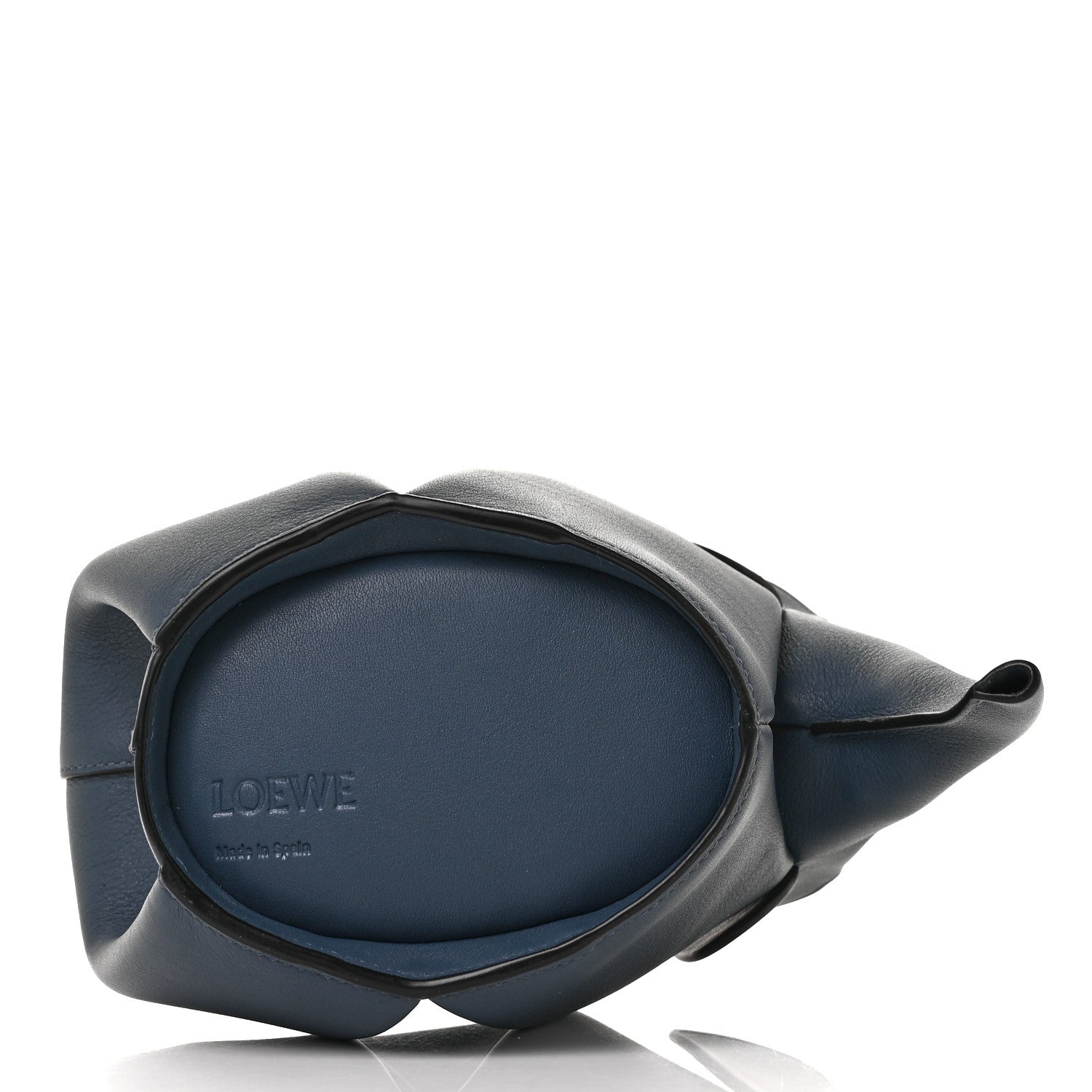 Loewe Calfskin Mini Elephant Crossbody Bag Steel Blue 3 of 7