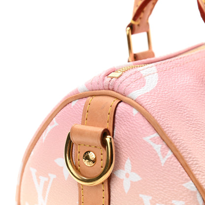 Louis Vuitton Monogram Giant By The Pool Speedy Bandouliere 25 Light Pink 12 of 12