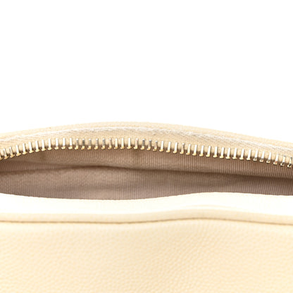 Chanel Caviar Quilted Small In & Out Camera Case White 12 of 12