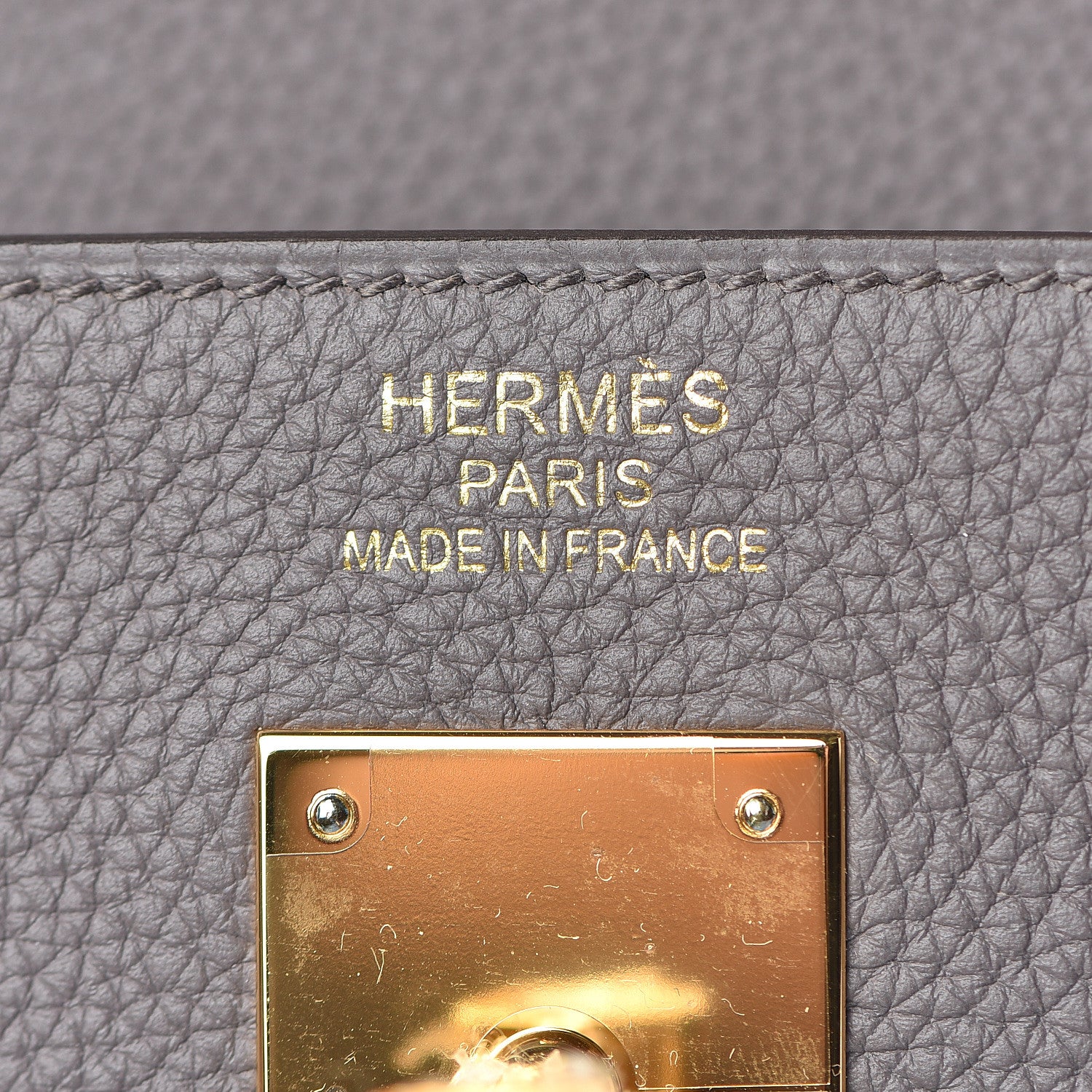 Hermes Togo Kelly Retourne 35 Etain 19 of 40