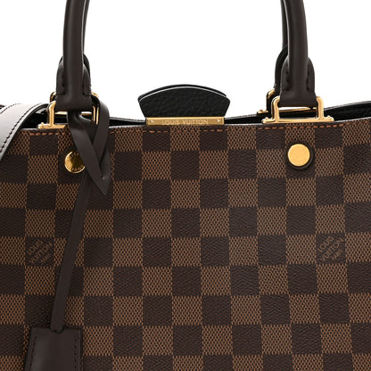 Louis Vuitton Damier Ebene Cuir Taurillon Brittany Black 7 of 12