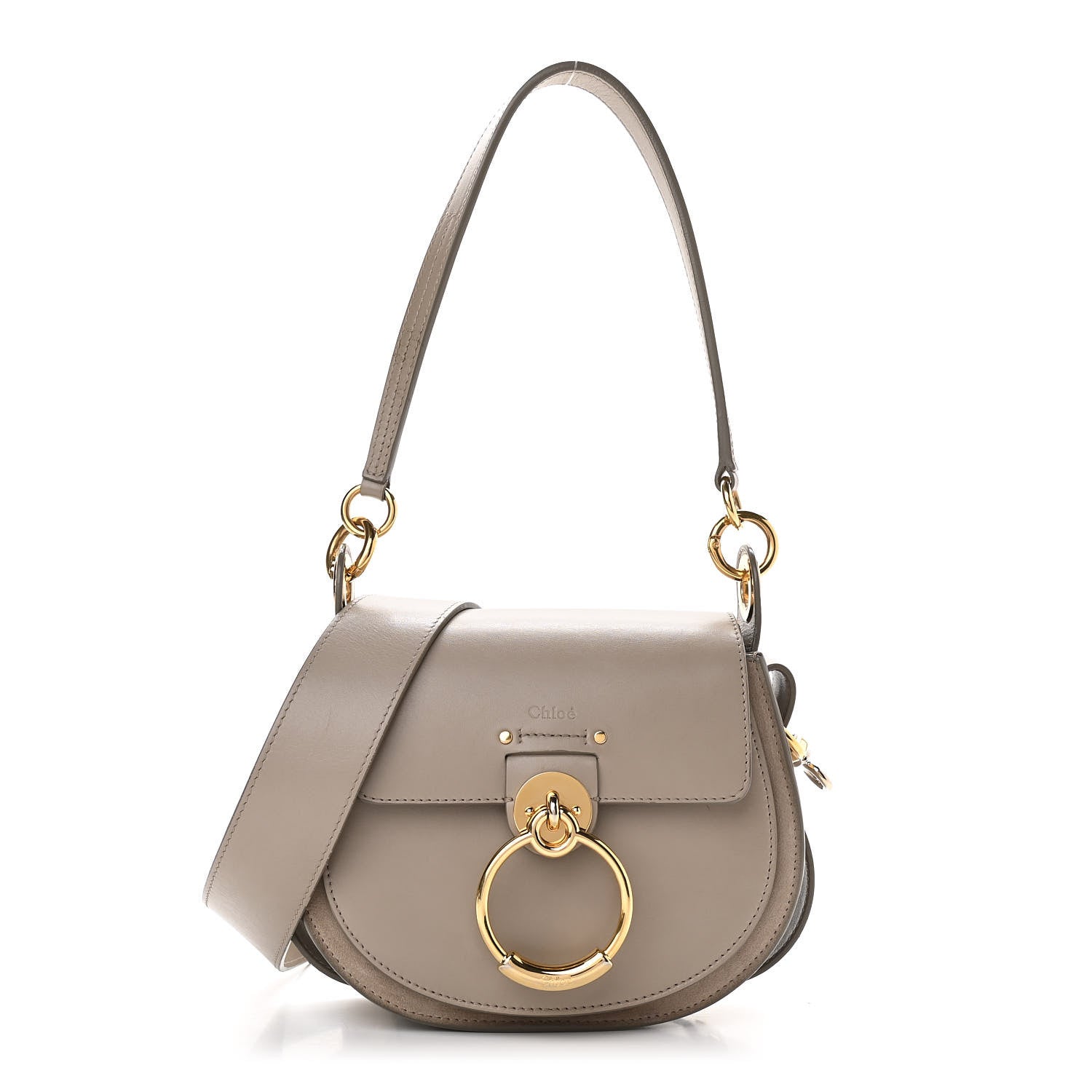 Chloe Calfskin Small Tess Bag Motty Grey 1 of 12