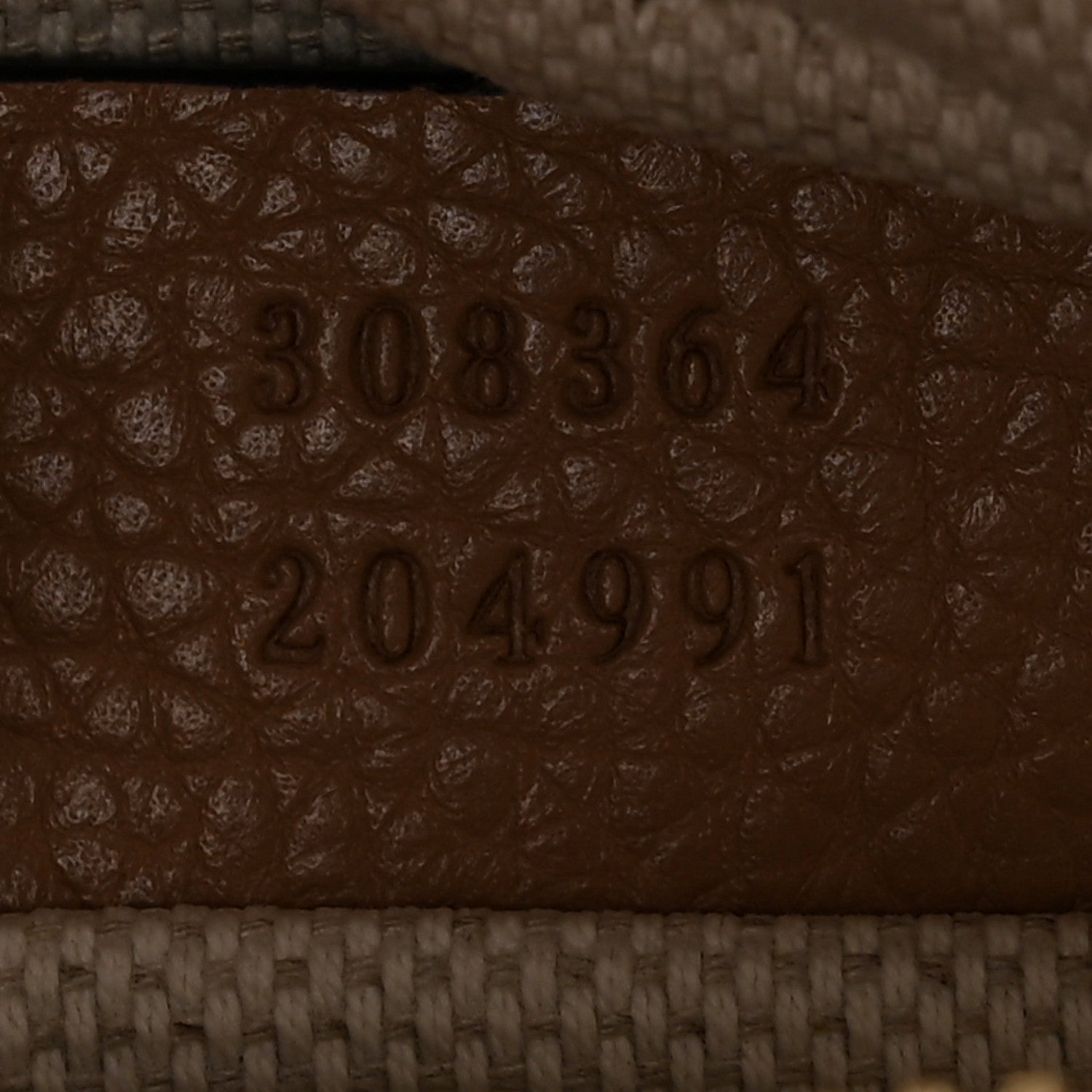 Gucci Pebbled Calfskin Small Soho Disco Bag Camelia 7 of 11