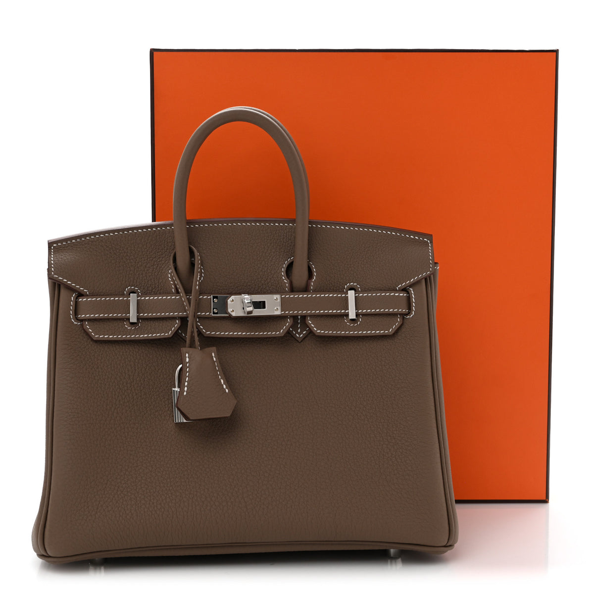 Hermes Togo Birkin 25 Etoupe 12 of 12