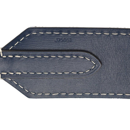 Louis Vuitton Denim Monogram Jacquard Bandouliere Shoulder Strap Bleu 4 of 5