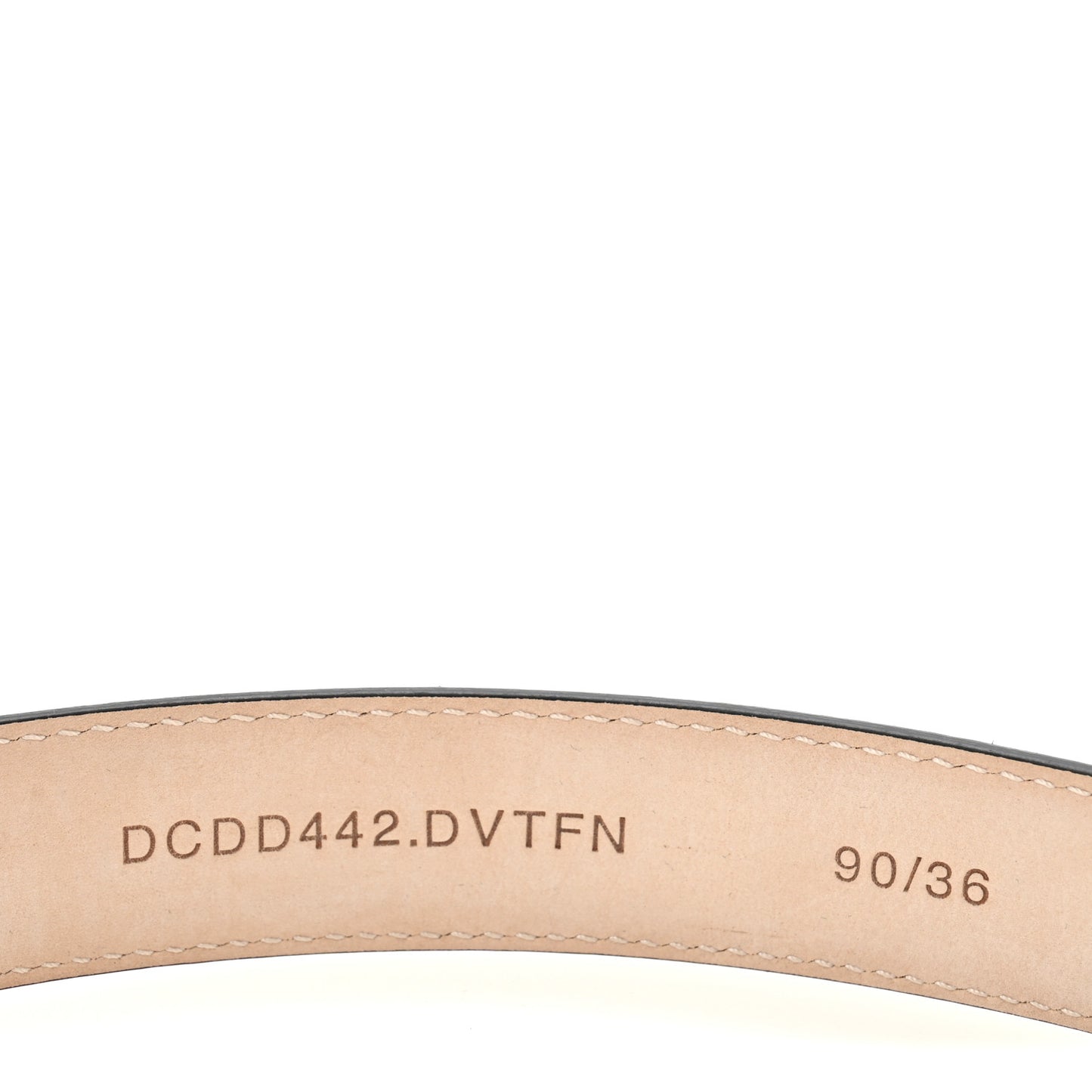 Calfskin 3cm La Medusa Belt 90 36 Tawny Brown