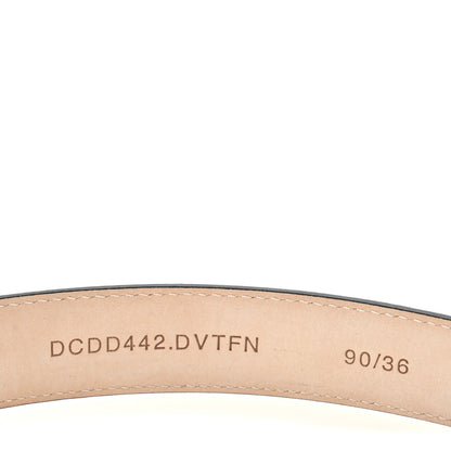 Versace Calfskin 3cm La Medusa Belt 90 36 Tawny Brown 6 of 8