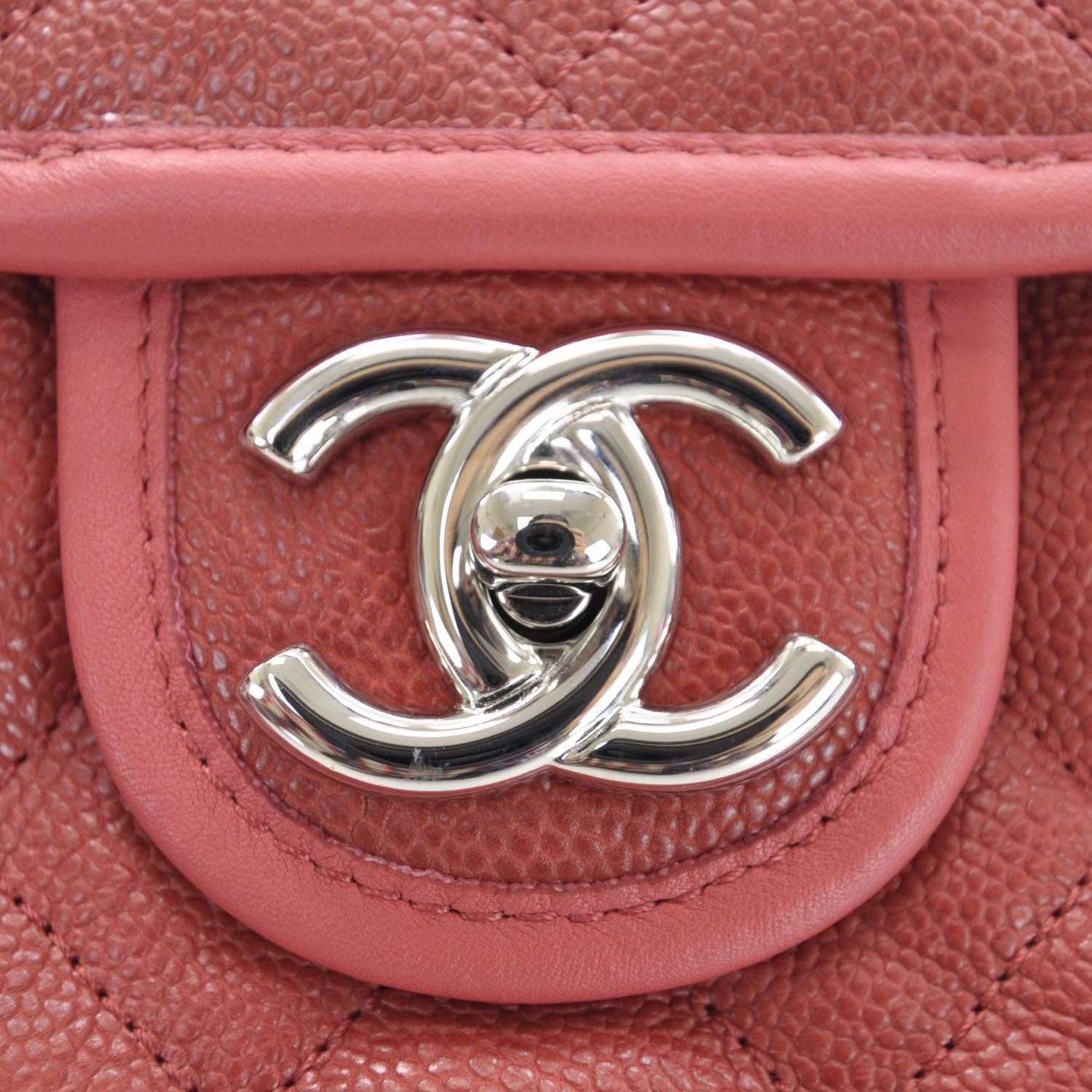Chanel Suede Calfskin French Riviera Flap Red 11 of 12