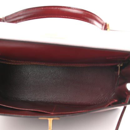 Hermes Box Kelly Retourne 28 Rouge H 9 of 25