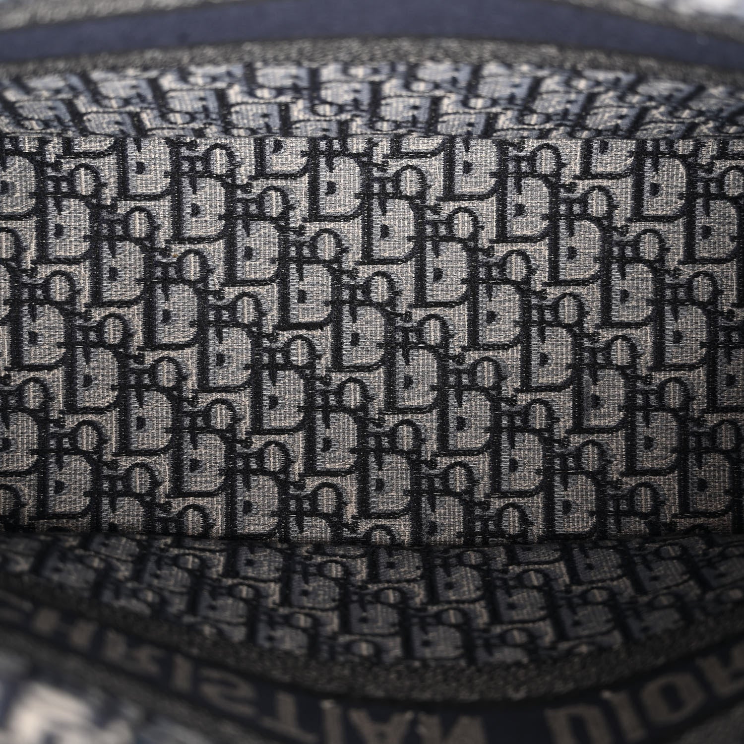 Christian Dior Oblique Medium Book Tote Blue Multicolor 5 of 14