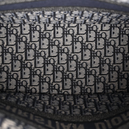 Christian Dior Oblique Medium Book Tote Blue Multicolor 5 of 14