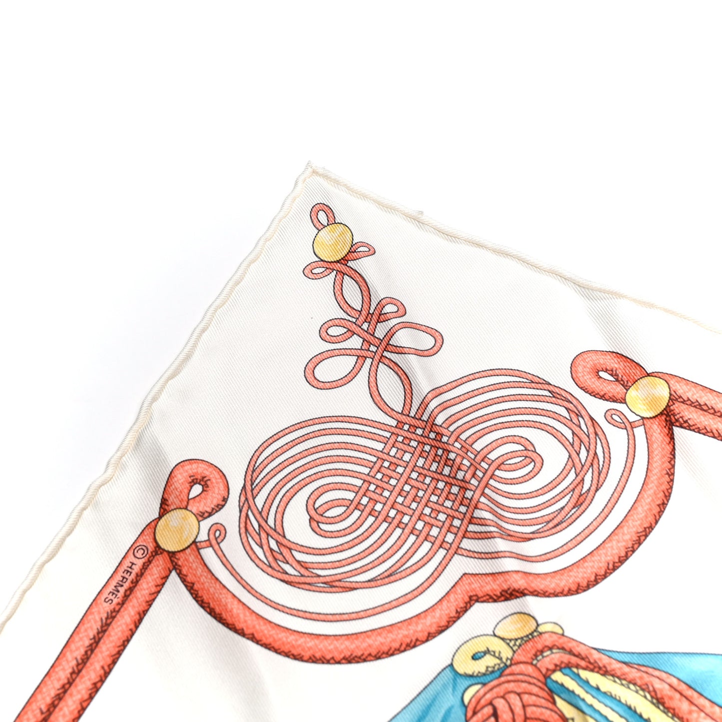 Silk Brandebourgs Pocket Square