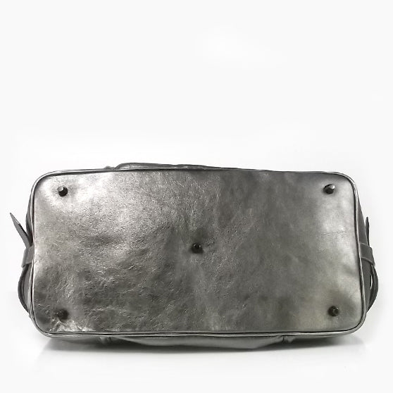 Leather Faldon Tote Anthracite