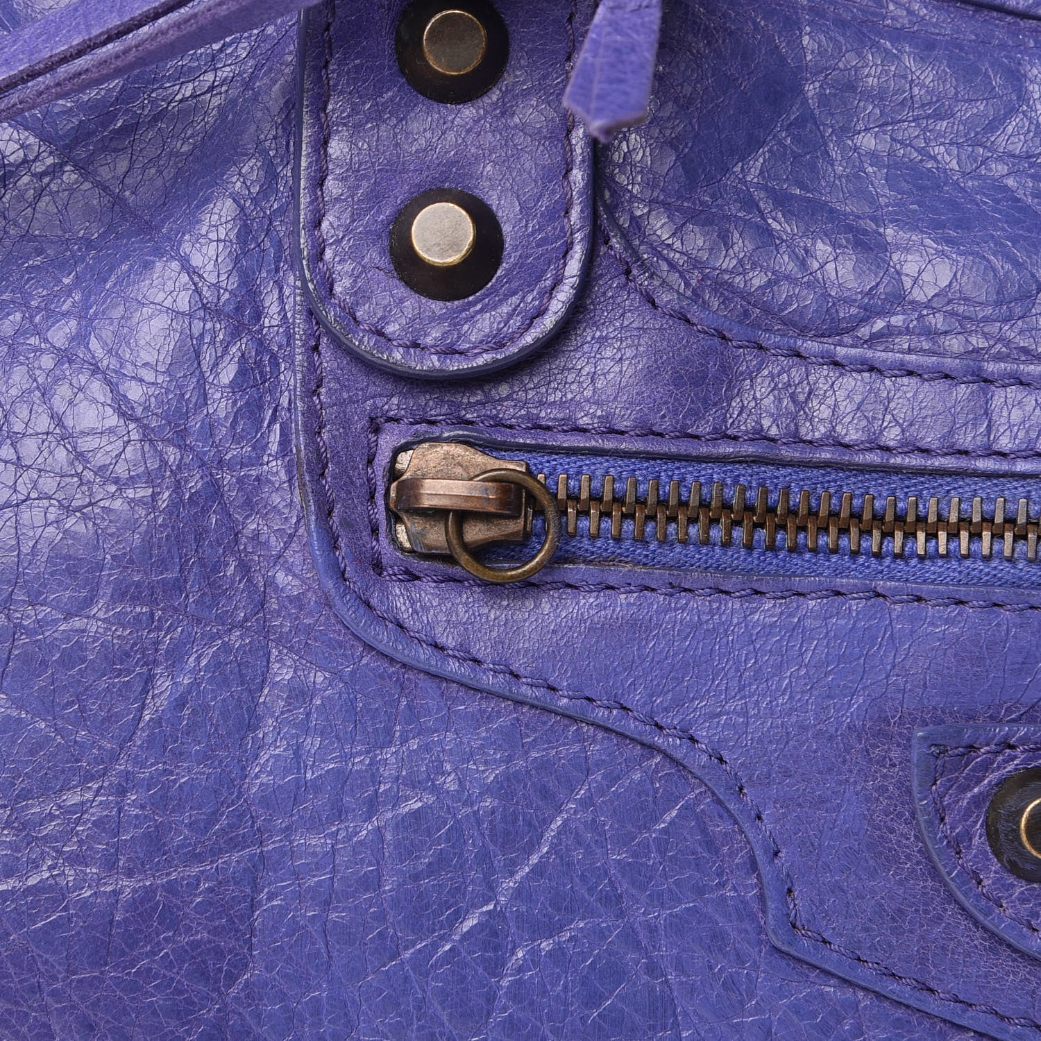 Balenciaga Agneau Classic Hardware City Bleu Lavande 13 of 18