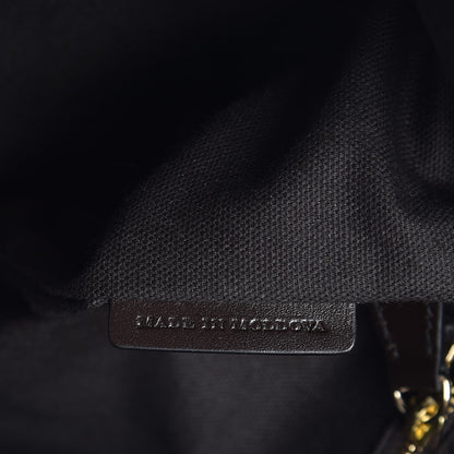 Burberry Haymarket Check Small Salisbury Tote Chocolate 7 of 8