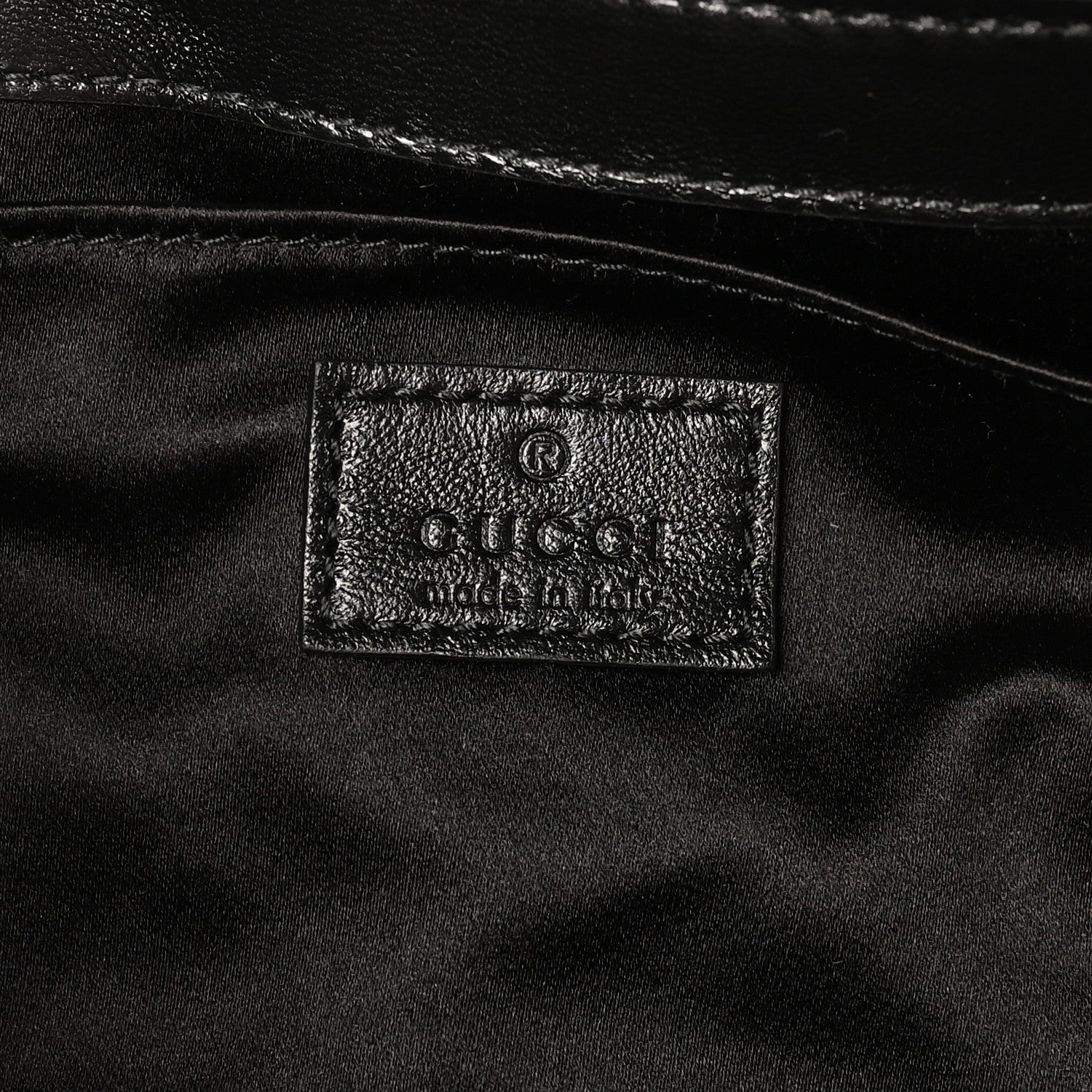 Gucci Nappa Vertical Matelasse Medium Maxi Horsebit Chain Shoulder Bag Black 6 of 11
