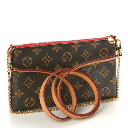 Louis Vuitton Monogram Pallas Clutch Poppy 3 of 9