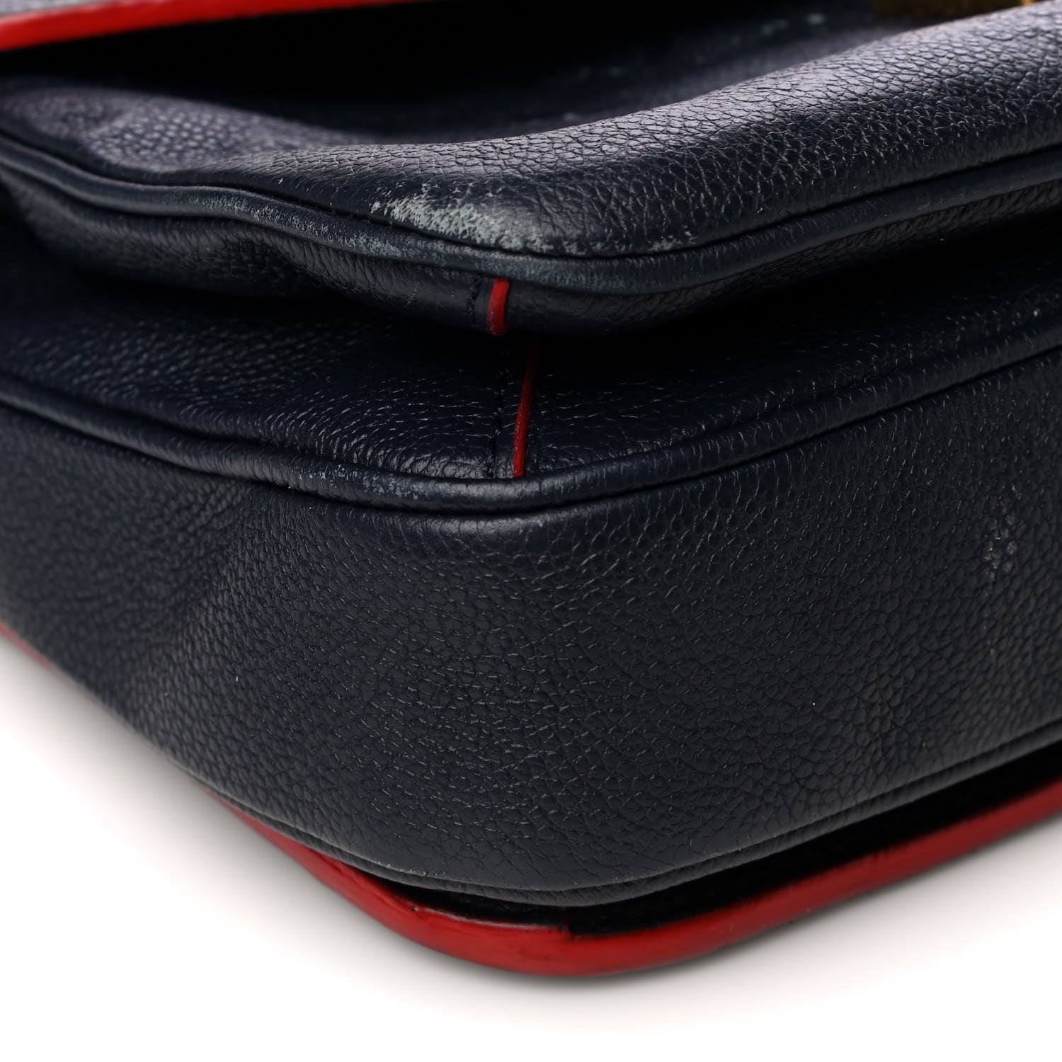 Louis Vuitton Empreinte Pochette Metis Marine Rouge 8 of 16