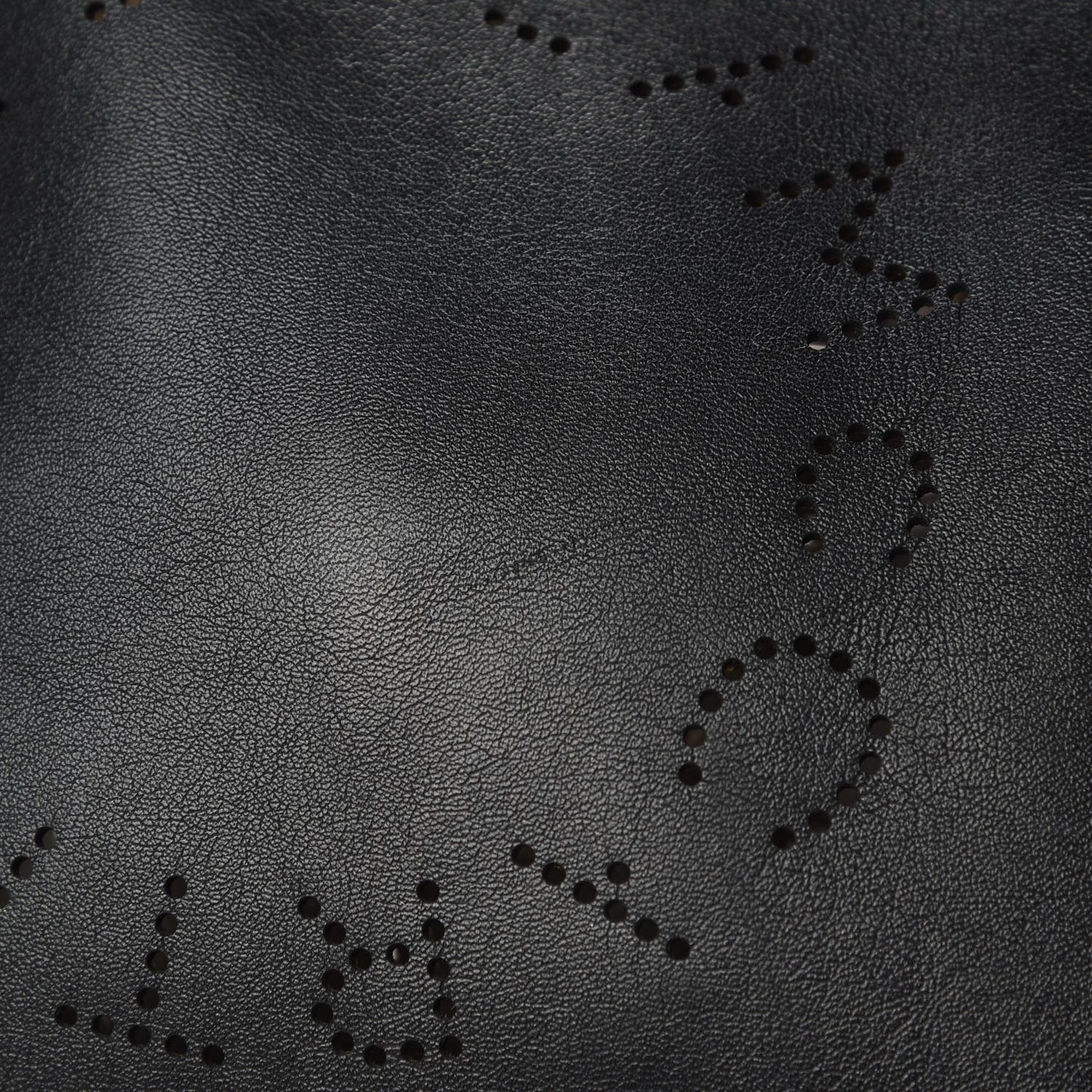 Eco Alter Nappa Perforated Logo Mini Crossbody Black