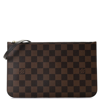 Louis Vuitton Damier Ebene Neverfull MM GM Pochette 1 of 7