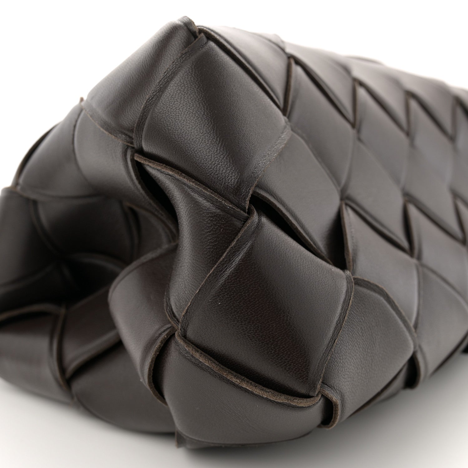 Bottega Veneta Nappa Maxi Intrecciato Grasp Top Handle Bag Fondant 8 of 13