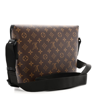Louis Vuitton Monogram Macassar Magnetic Messenger 3 of 9