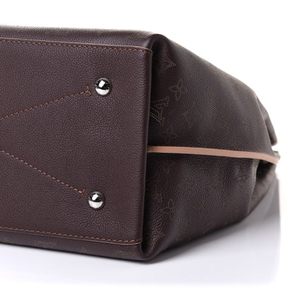 Louis Vuitton Mahina Carmel Hobo Chocolate 9 of 9