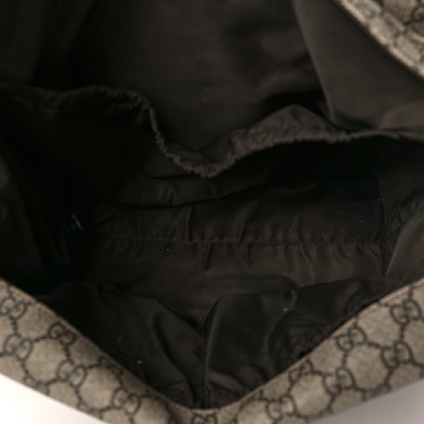 GG Plus Monogram Messenger Diaper Bag Dark Brown