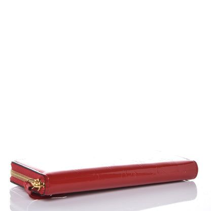 Louis Vuitton Vernis Clemence Wallet Cherry 4 of 7