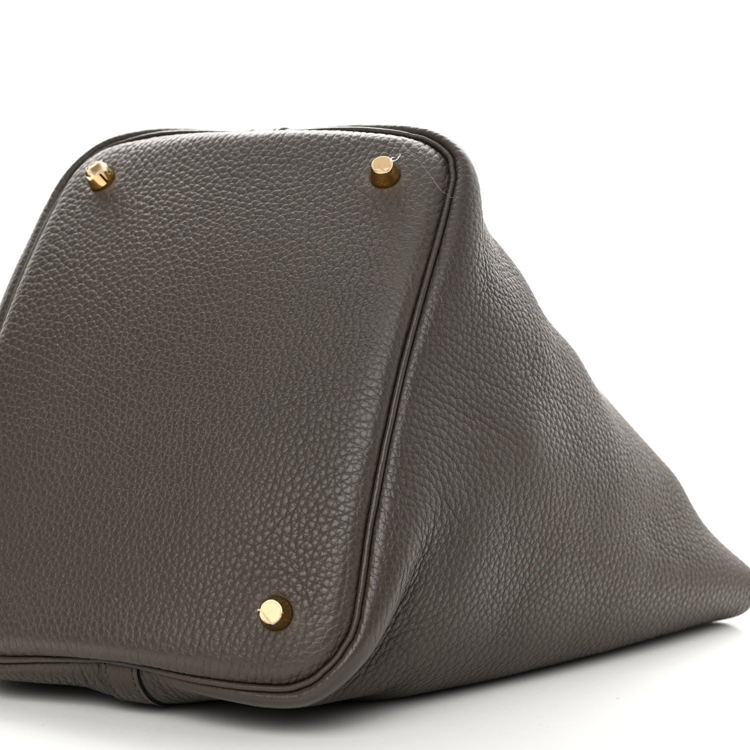 Hermes Taurillon Clemence Picotin Lock 22 MM Etain 10 of 11