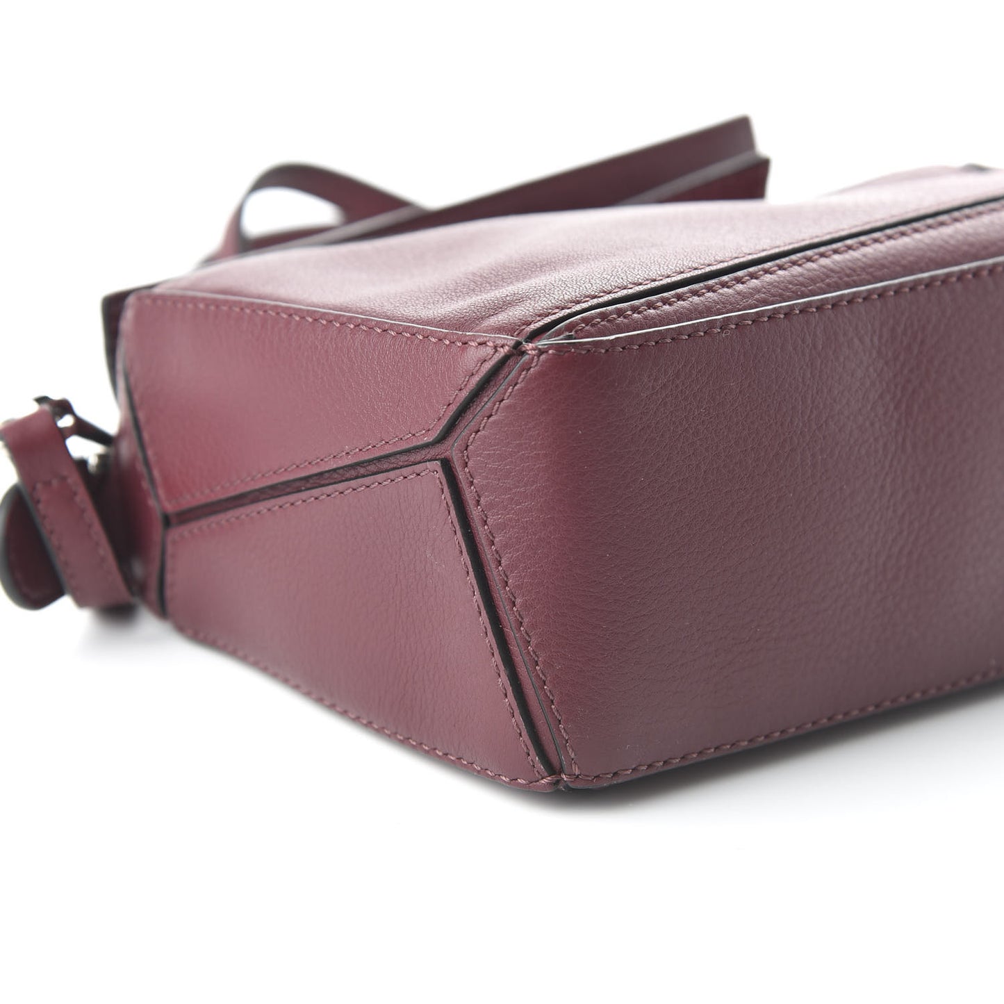 Calfskin Mini Puzzle Bag Wine