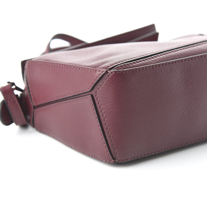 Loewe Calfskin Mini Puzzle Bag Wine 2 of 10