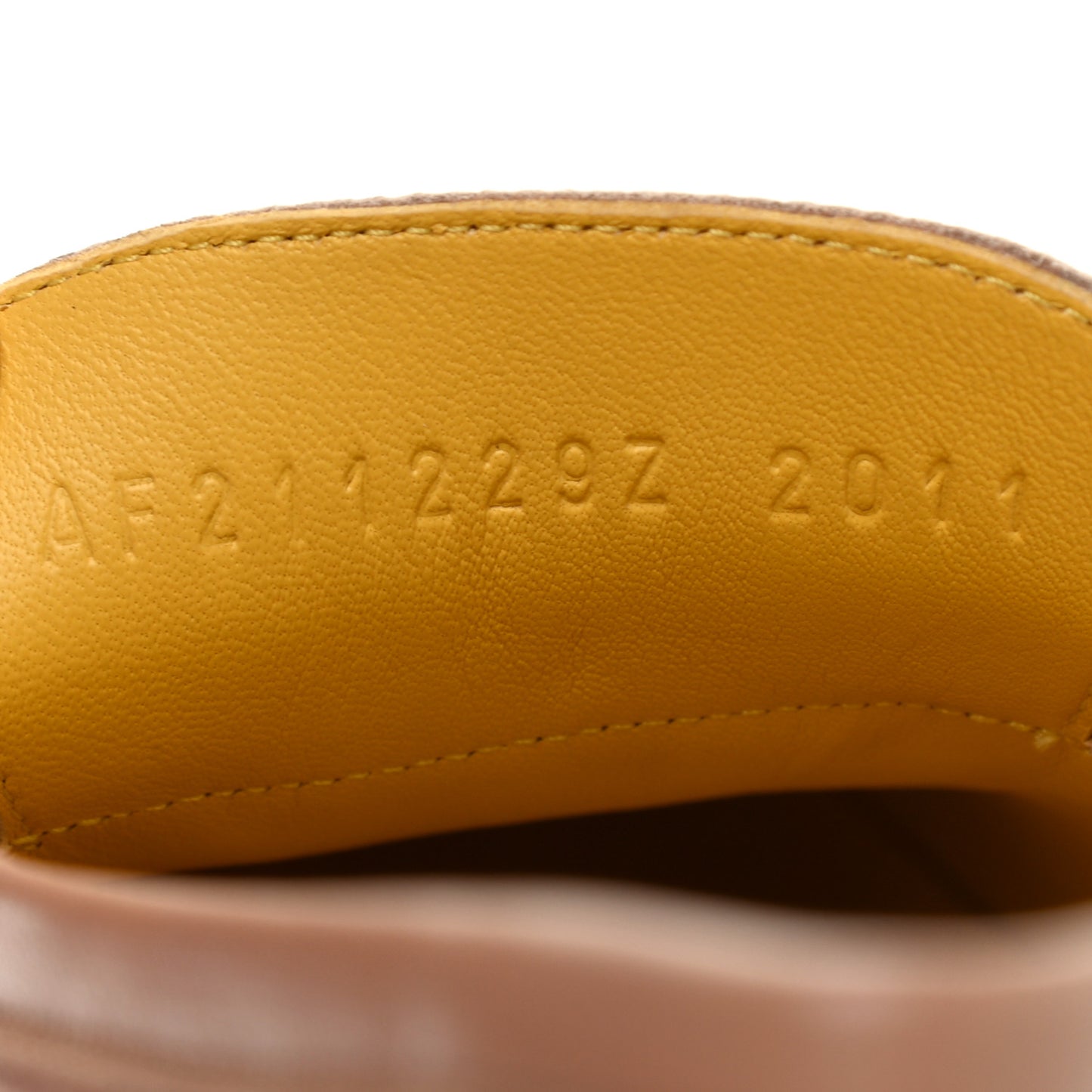 Goatskin Womens Royal Loafers 37.5 Bois De Santal