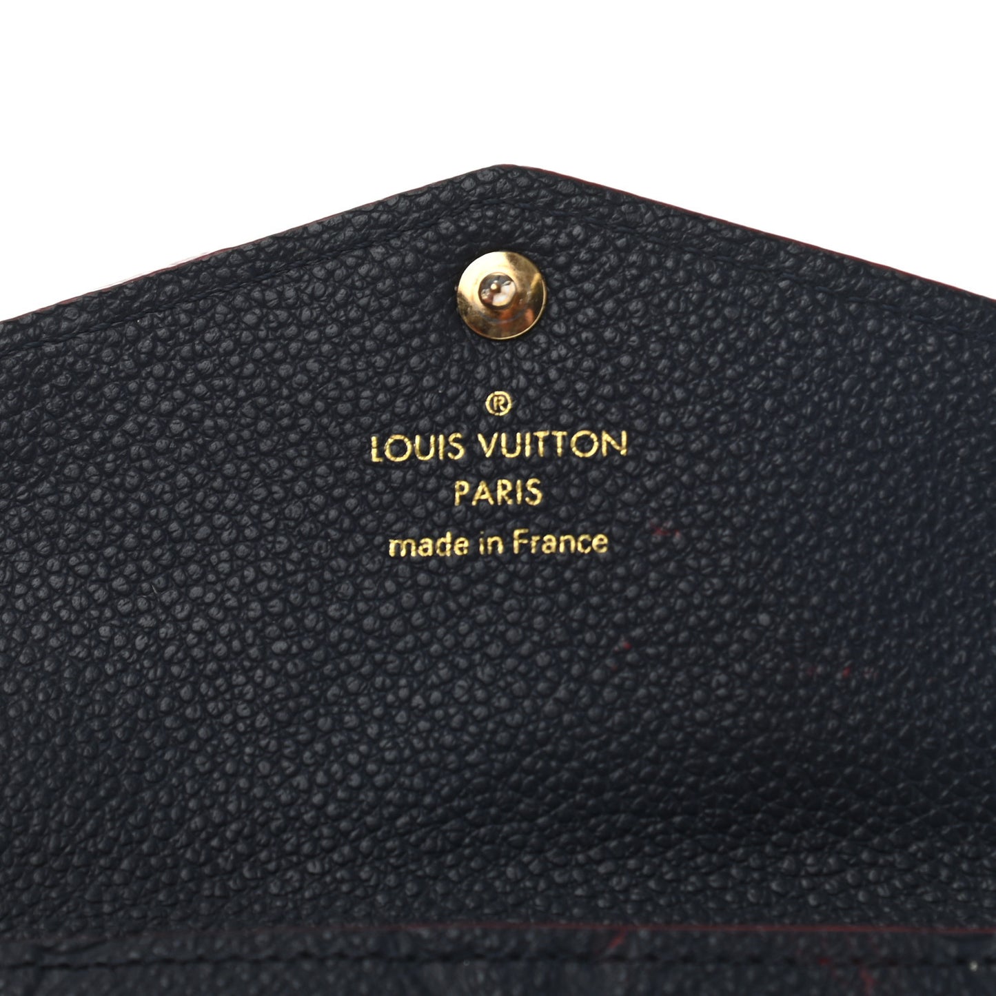 Empreinte Key Pouch Marine Rouge