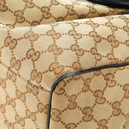 Gucci Monogram Medium Sukey Tote Beige Ebony Black 8 of 11