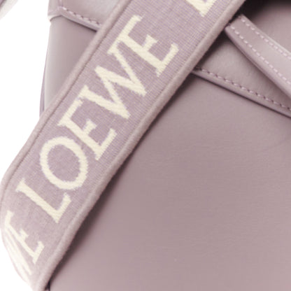 Loewe Satin Calfskin Monochrome Small Puzzle Edge Bag Pale Aubergine Glaze 9 of 11