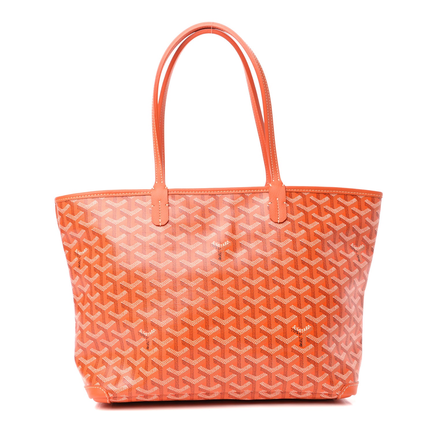 Goyard Goyardine Artois PM Orange 1 of 9