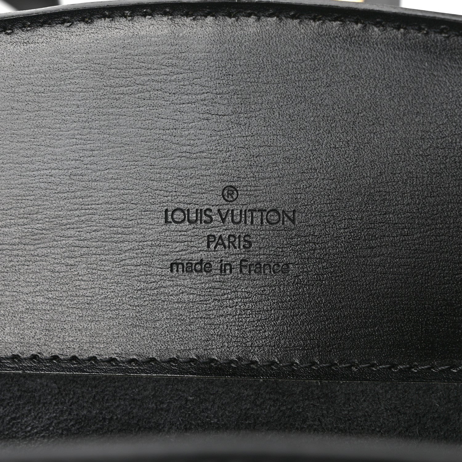 Louis Vuitton Epi Cluny Black 6 of 8