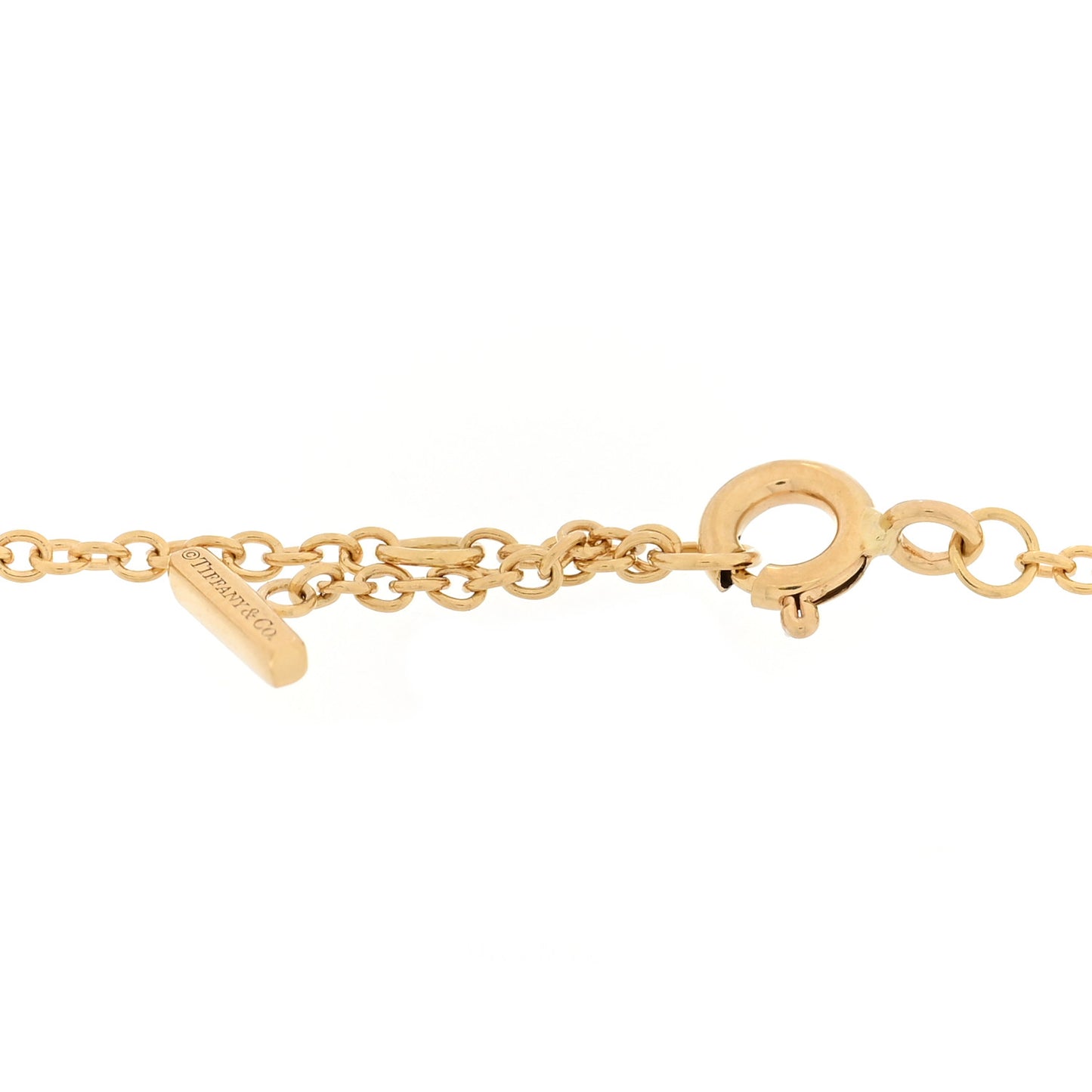 18K Yellow Gold T Smile Bracelet