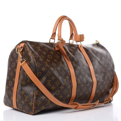 Louis Vuitton Monogram Keepall Bandouliere 50 3 of 16