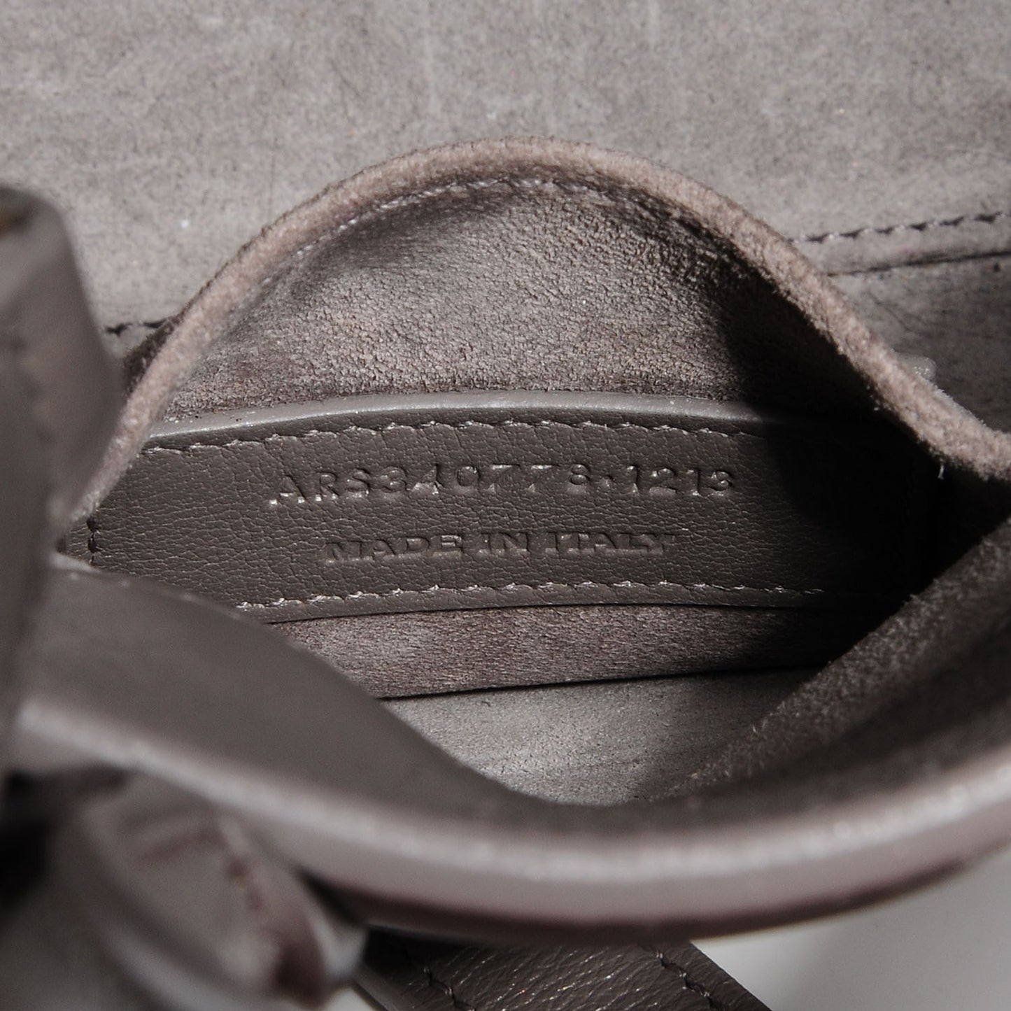 Calfskin Nano Sac De Jour Fog