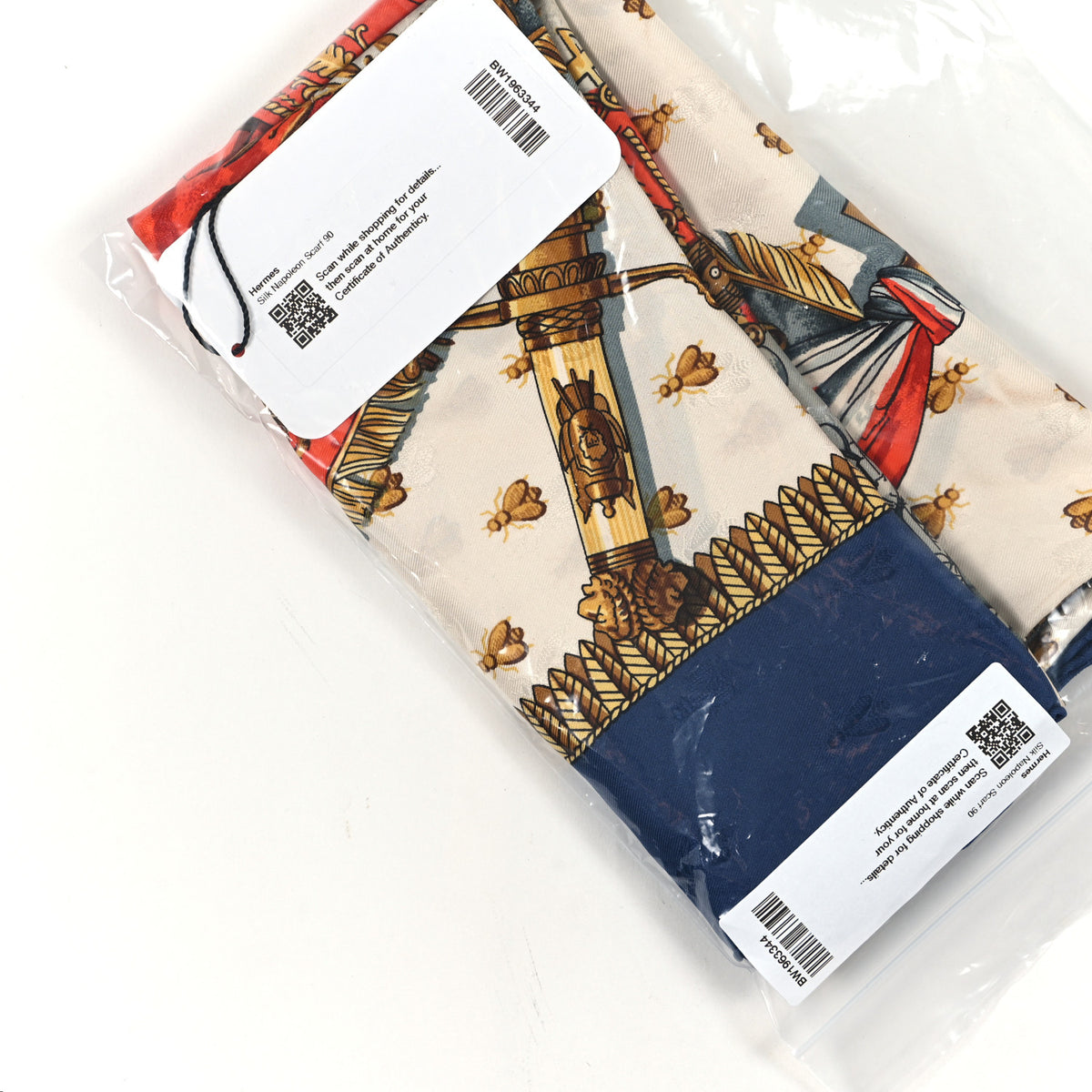 Silk Napoleon Scarf 90