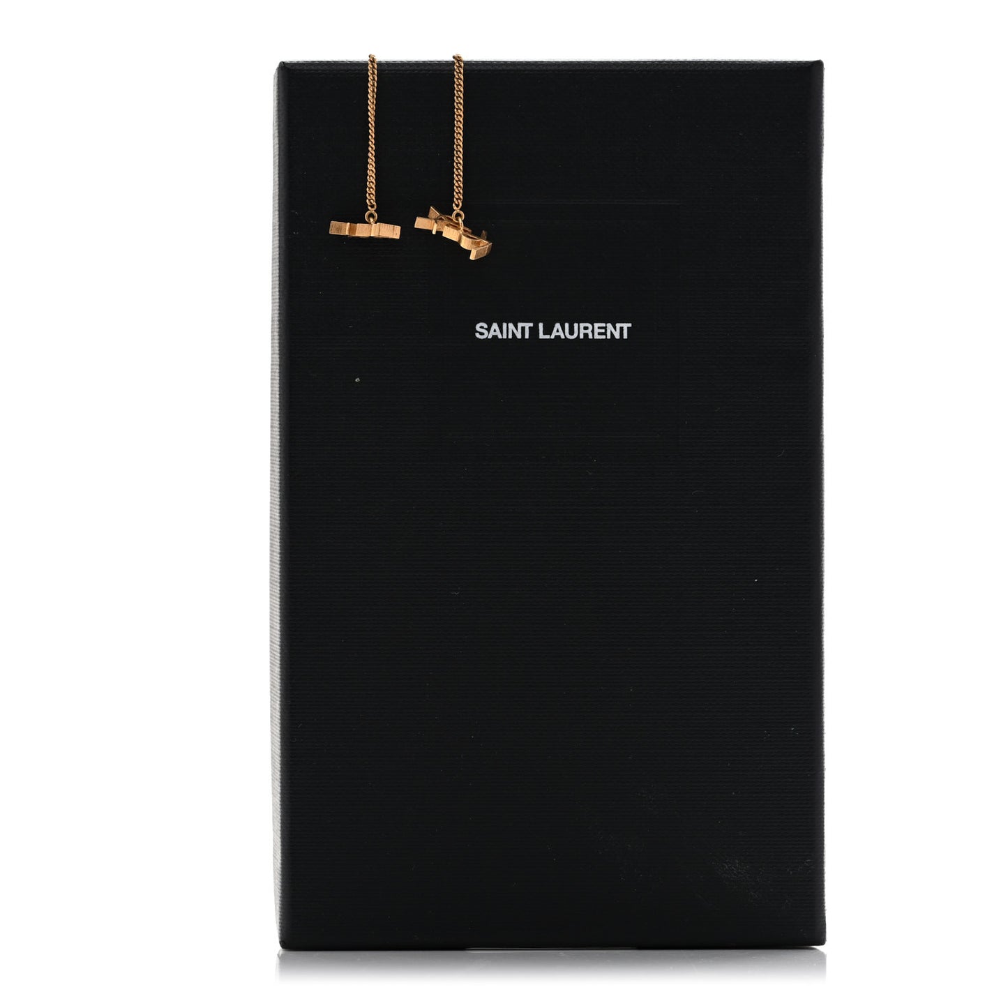 Metal Opyum Threader Earrings Gold