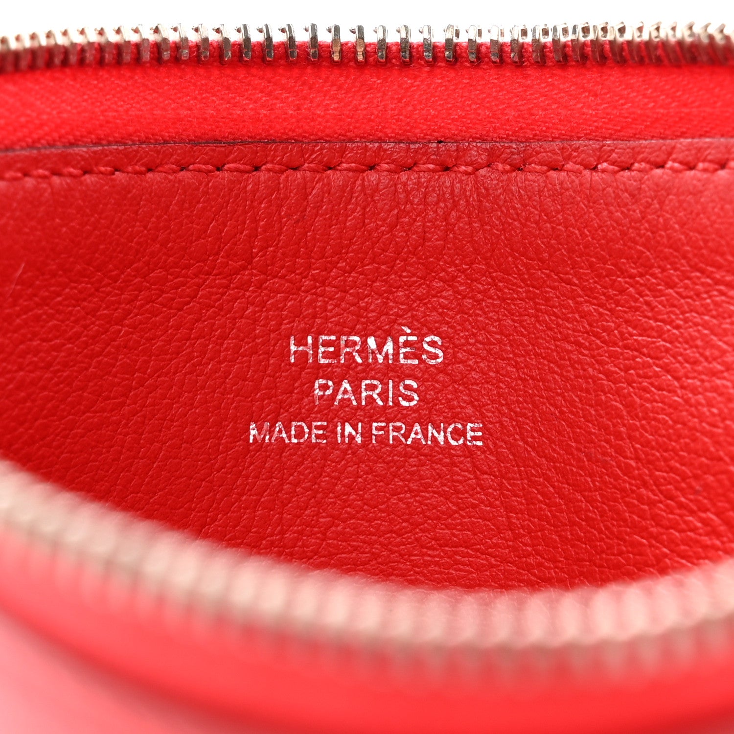 Hermes Swift Carre Rainbow Love Pocket Pouch Rouge Coeur Alezan 6 of 9